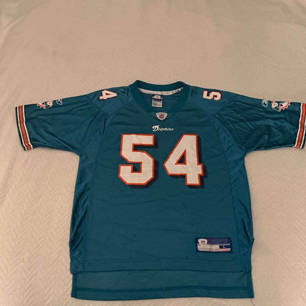 Reebok Teal NFL Equipment Jersey